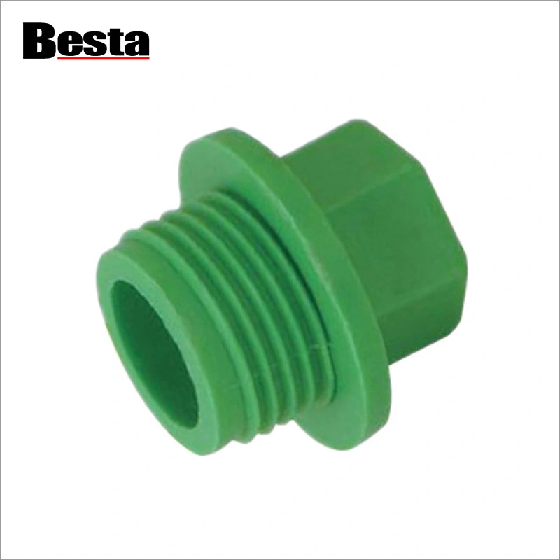 PPR Plastic Fitting Thread Plug - kierretulppien käyttöönotto